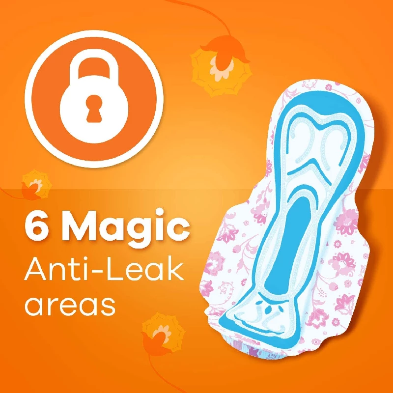 Whisper Choice Sanitary Pads with Wings, 40 Pads-4.webp